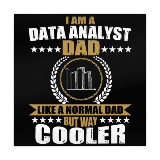 Funny Data Analyst Dad Outfit Data Analysis Mahjong Mats