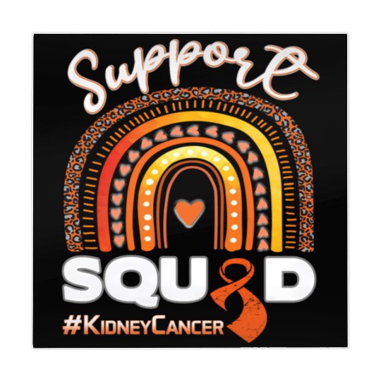 Kidney Cancer Support Squad Dark Blue Ribbon Mahjong Mats