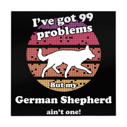 99 Problems But Dog Ain'T One Ger Mahjong Mats