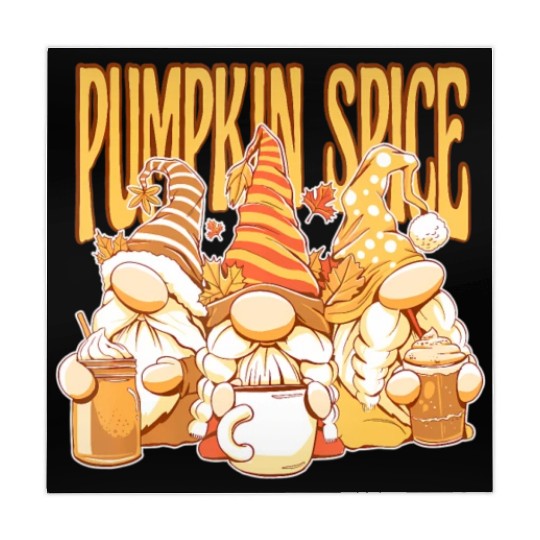 Gnomes Autumn Season Pumpkin Spice Hallothanksmas Mahjong Mats