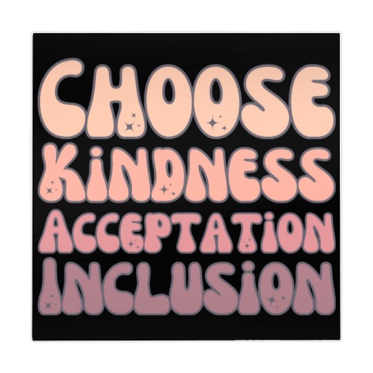 Choose Kindness Acceptation Inclusion Mahjong Mats