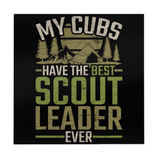 My Cubs Have The Best Scout Leader Ever Mahjong Mats