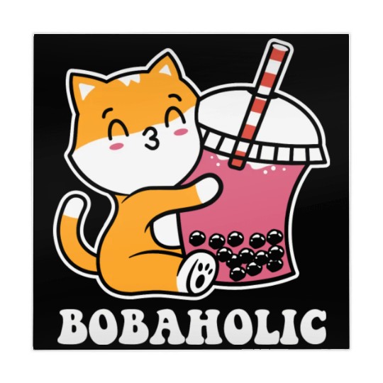 Bubble Milk Boba Tea Tapioca Pearls Lover Funny Mahjong Mats