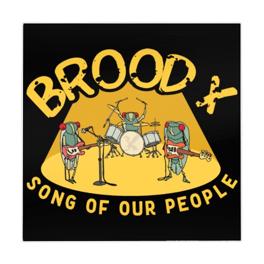 Cicada Brood X Cicada Invasion Cicada Song Tour Mahjong Mats