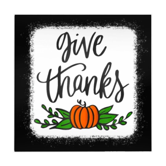 Give Thanks Pumpkin Harvest Fall Autumn Mahjong Mats