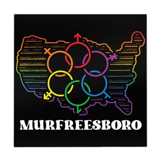 Murfreesboro Pride Flag Pride Month LGBTQ Flag Mahjong Mats