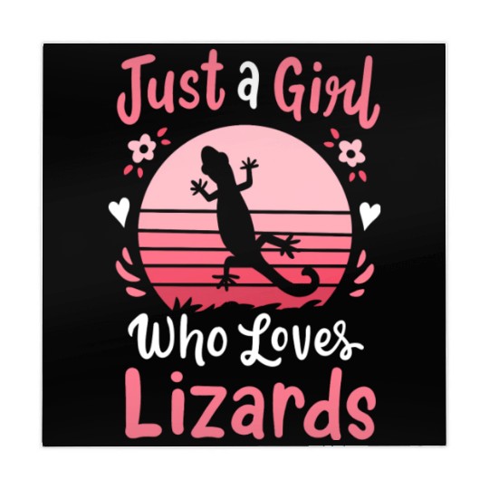 Lizard Reptile Lizard Lover Retro Mahjong Mats