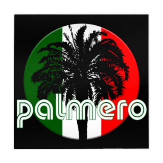Palmero Italy Flag Native Palm Tree Italian Mahjong Mats