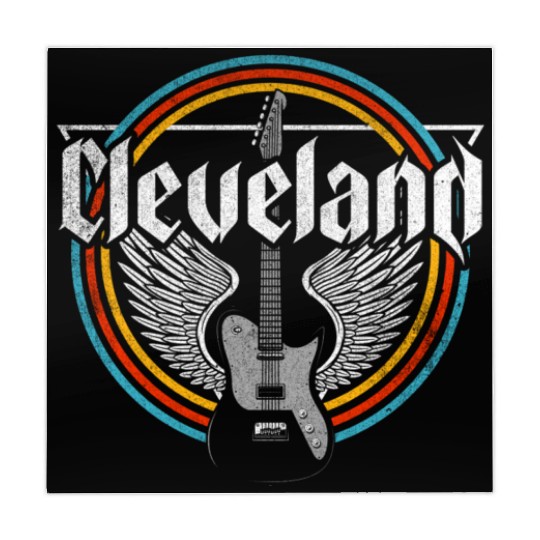 Cleveland Ohio Rock Music Mahjong Mats