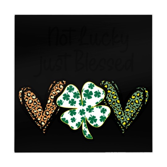 Not Lucky ly Blessed St Patric Day Irish Mahjong Mats