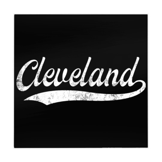 Vintage Cleveland Ohio Distressed Mahjong Mats