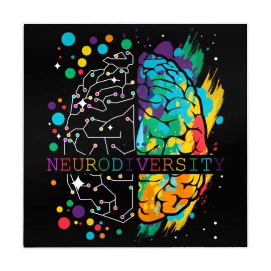 Embrace Neurodiversity Brain Autism Mahjong Mats
