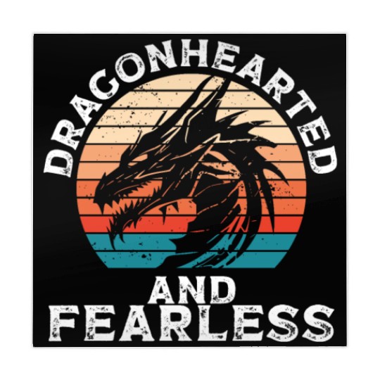 Dragonhearted and fearless Mahjong Mats