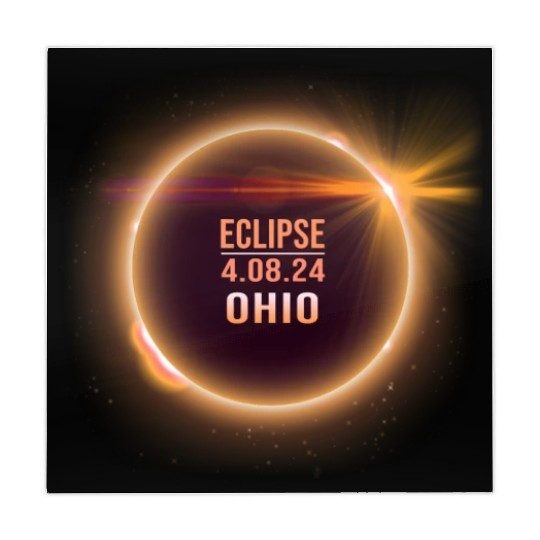 Ohio Total Solar Eclipse 04082024 Totality Phases Mahjong Mats