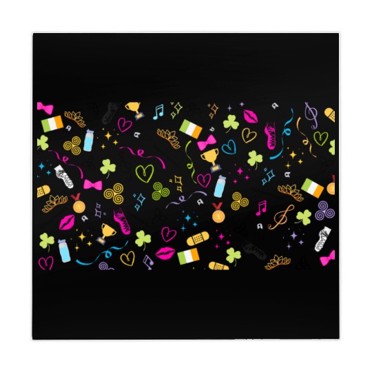 Irish Dance Print Mahjong Mats