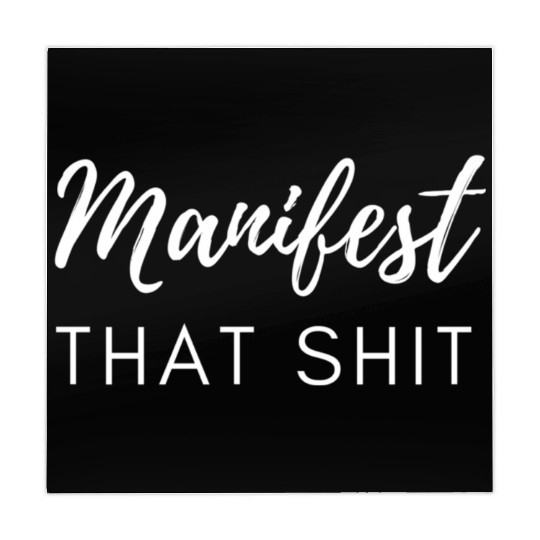 Manifest That Shit Fun Manifestation Law Of Mahjong Mats