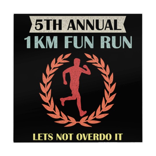 5Th Annual 1Km Fun Run Lets Not Overdo It Jogging Mahjong Mats