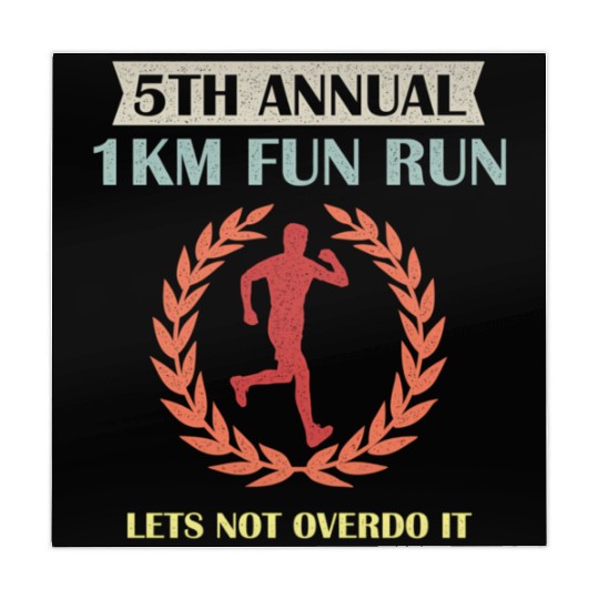 5Th Annual 1Km Fun Run Lets Not Overdo It Jogging Mahjong Mats