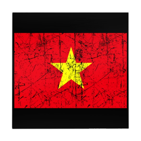 Vietnamese Flag Vietnam Patriotic Pride Mahjong Mats