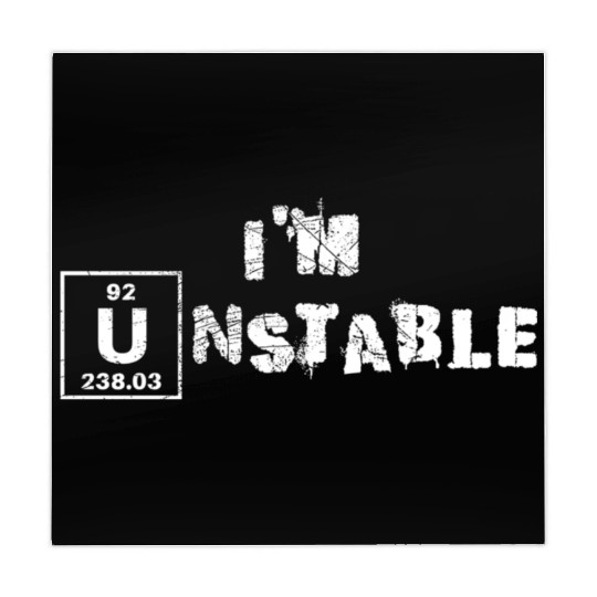 Unstable Nuclear Physics Chemistry Science Uranium Mahjong Mats