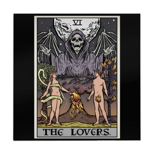 The Tarot Card Halloween Grim Reaper Gothic Horror Mahjong Mats