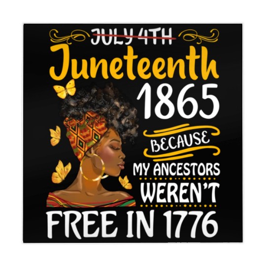 July 4Th Juneteenth Because My Ancestors Black Wo Mahjong Mats