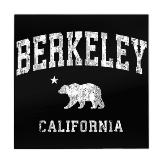 Berkeley California Ca Distressed Sports Mahjong Mats