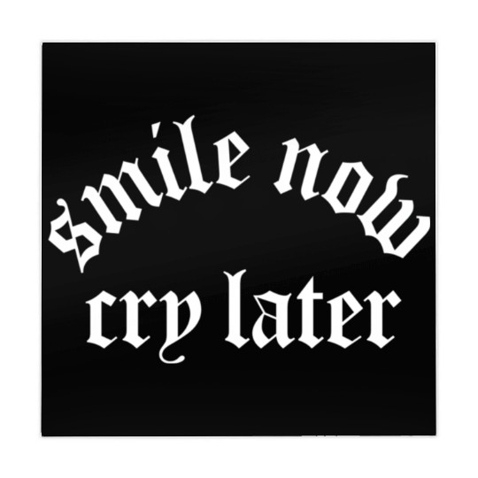 Chicano Tattoo Gang Smile Now Cry Mahjong Mats