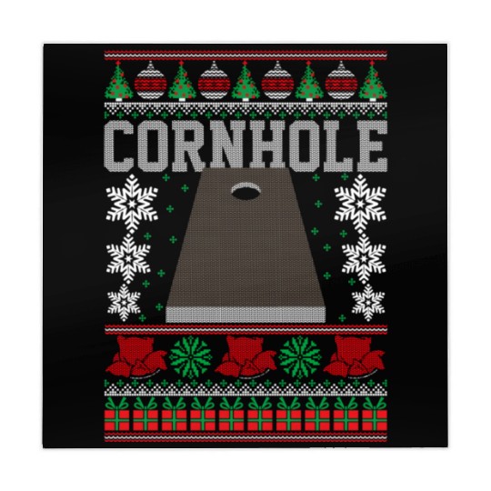 Cornhole Ugly Happy Mahjong Mats