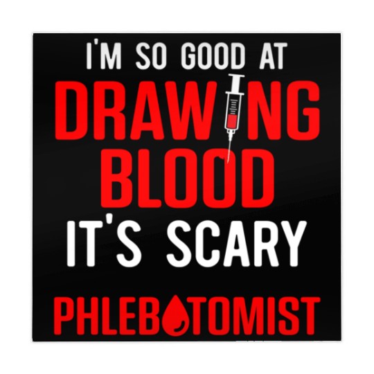 I'M So At Drawing Blood It'S Scary Phlebotomist Mahjong Mats
