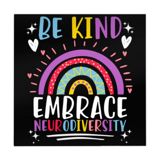 Be Kind Embrace Neurodiversity Awareness Mahjong Mats