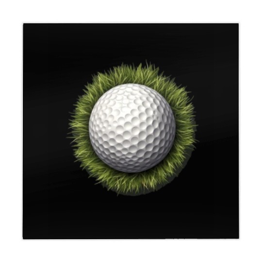 Golf Ball Green Grass Golfer Golf Player Golfing Mahjong Mats