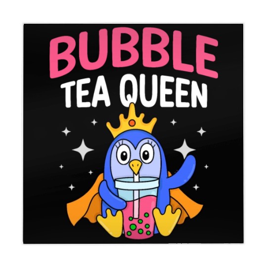 Bubble Tea Queen Boba Tea Drinker Korean Drink Mahjong Mats