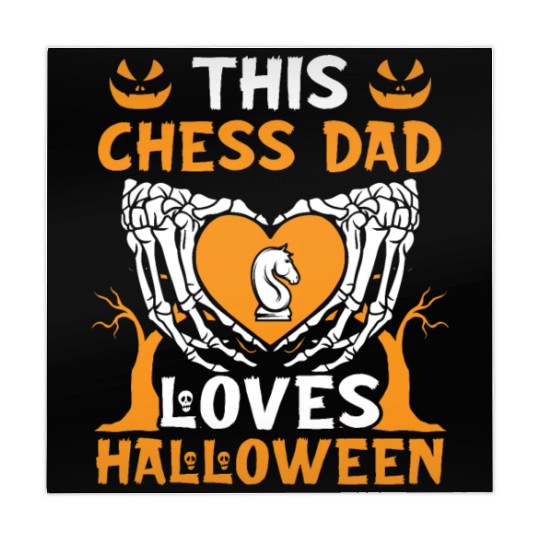 Chess Halloween Trick Or Treat Chess Board Game Mahjong Mats