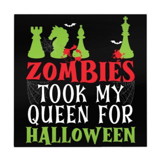 Chess Halloween Trick Or Treat Chess Board Game Mahjong Mats