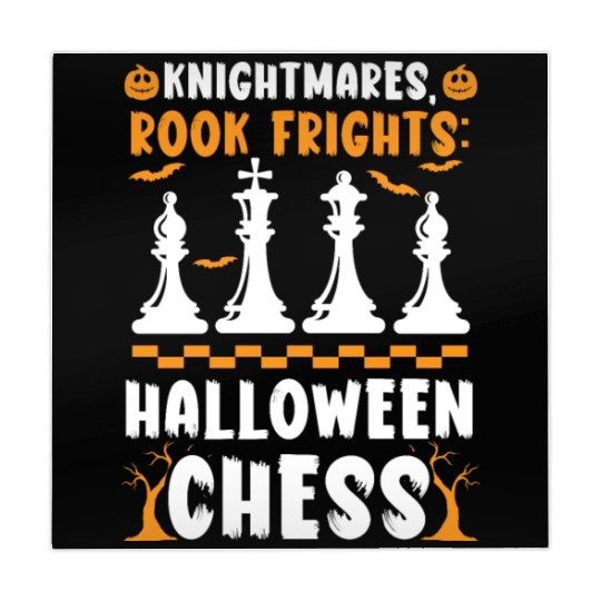 Chess Halloween Trick Or Treat Chess Board Game Mahjong Mats