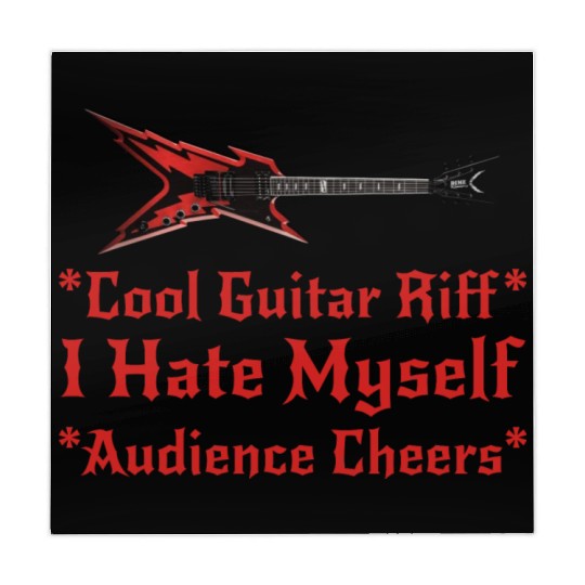 Cool Guitar Riff I Hate Myself Mahjong Mats