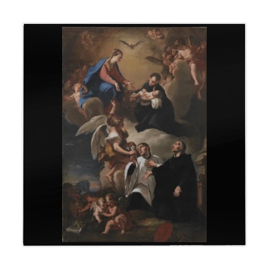 The Holy Spirit, angels and the Virgin Mary Mahjong Mats