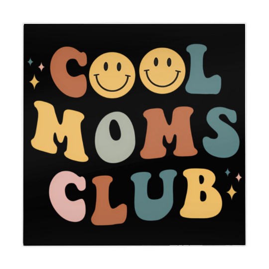 Moms Club On Back Print Mahjong Mats
