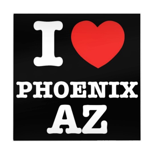 I Heart Phoenix Arizonna Love Mahjong Mats