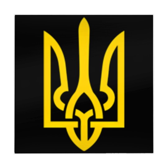 Ukraine Trident Symbol Middle Ukrainian Zeleny Mahjong Mats