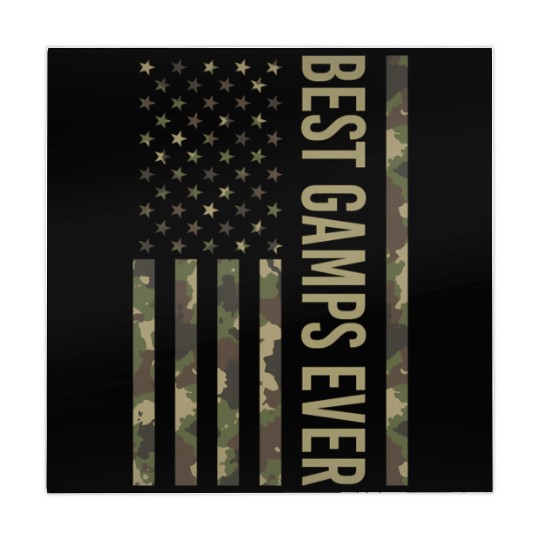 Best Gamps Ever Us American Flag Camo For Fathers Mahjong Mats