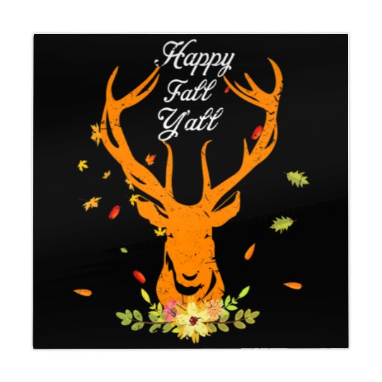 Hy Deer Fall Happy Fall Yall Autumn Leaves Mahjong Mats