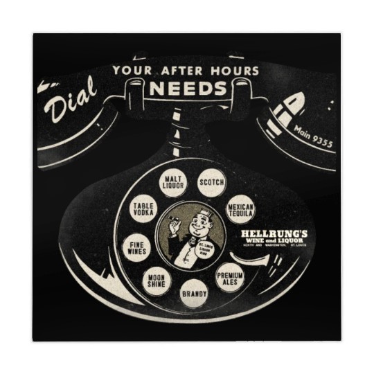 Vintage St. Louis Liquor Store Mahjong Mats