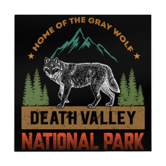 Death Valley National Park Wolf Mahjong Mats