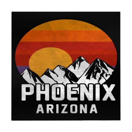 Phoenix Arizonna Mountain Sunset Mahjong Mats