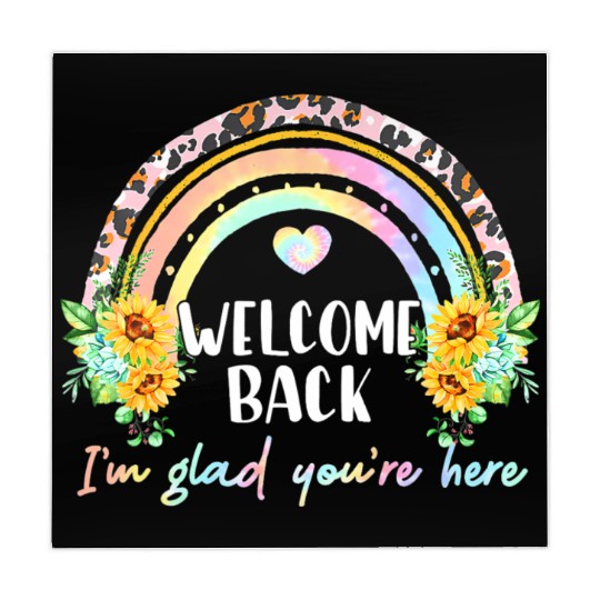 Sunflower I'm Glad First Day Back To School Mahjong Mats