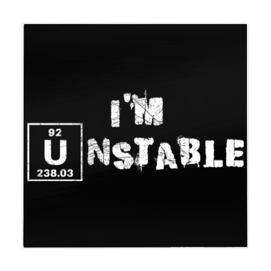 Unstable Nuclear Physics Chemistry Science Mahjong Mats