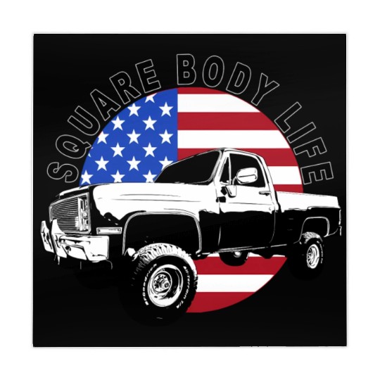 Squarebody Truck 4X4 Square Body Mahjong Mats