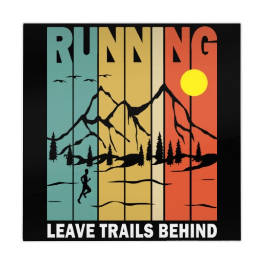 Retro Running Outdoors Funny Mahjong Mats